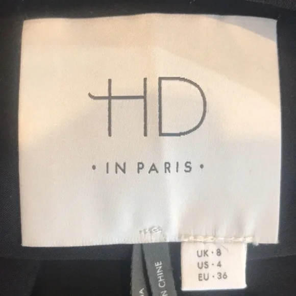 ANTHROPOLOGY HD in Paris Embroidered Emilia Women's Dress Sz 4 - Picture 11 of 11